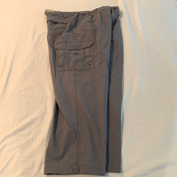 Red Head Co. Brand Steel Grey Color 40x30 Size Haven’t Been Worn Before Casual Big And Tall Pants, Big And Tall Cotton Bottoms With Side Pockets, Casual Big And Tall Pants With Welt Pockets, Casual Big And Tall Straight Leg Bottoms, Casual Big And Tall Bottoms With Straight Leg, Casual Cotton Bottoms For Big And Tall, Casual Big And Tall Pants With Pockets, Relaxed Fit Cotton Capris With Pockets, Casual Cotton Capris With Hip Pockets