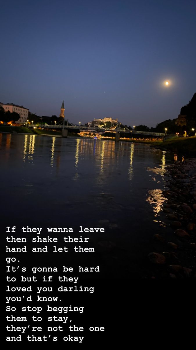 a poem written on the water at night