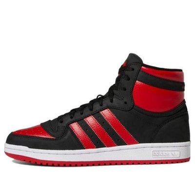 adidas Top Ten RB 'Black Red' FZ6024 (SNKR/Cozy/Skate/Unisex/Wear-resistant) Adidas Red Sneakers With Three Stripes, Red Adidas Sneakers With Three Stripes, Adidas University Red Sneakers For Sports, Red Adidas Basketball Shoes For Sneaker Matching, Red Adidas Logo Basketball Shoes For Sneaker Matching, University Red Adidas Sneakers For Sports, Red Adidas Sneakers For Streetwear, Red High-top Sneakers With Three Stripes, Adidas Red Three Stripes Sneakers