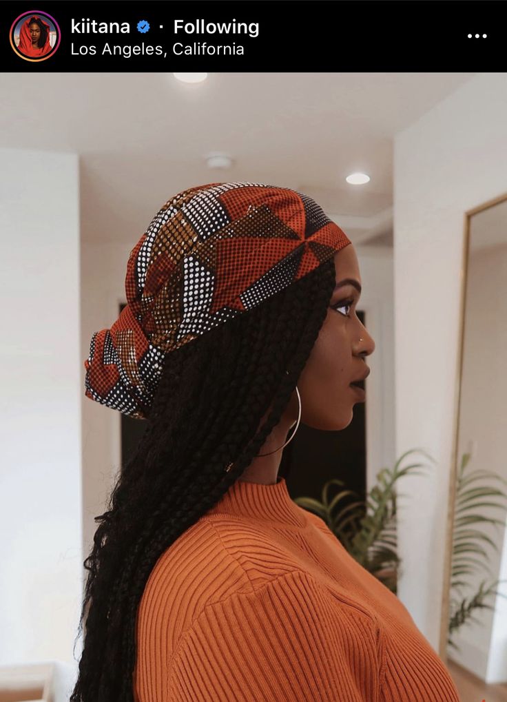 Headwrap Styles, Headwrap Hairstyles, African Hair Wrap, Head Scarfs, Women Braids, Braided Scarf, Head Wrap Styles, Hair Wrap Scarf, Hair Scarf Styles