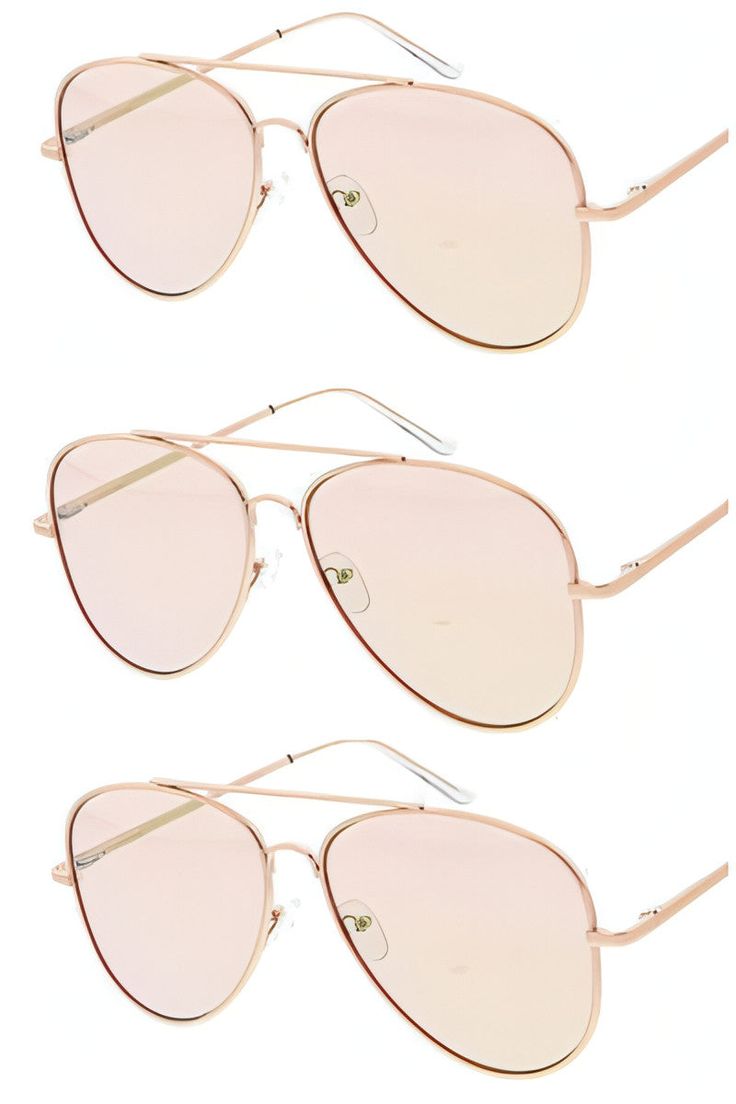 Channel your inner it-girl with the Pink Moon Aviator Sunglasses. The cute pink lens and sleek gold frame make them stand out in a crowd. Trendy Gold Aviator Sunglasses With Mirrored Lenses, Trendy Gold Aviator Sunglasses With Metal Frame, Pink Tinted Aviator Sunglasses For Party, Casual Pink Aviator Sunglasses For The Beach, Pink Aviator Sunglasses With Uv Protection, Pink Polarized Aviator Sunglasses, Pink Aviator Sunglasses With Polarized Lenses, Rose Gold Mirrored Sunglasses For Spring, Pink Aviator Sunglasses With Tinted Lenses