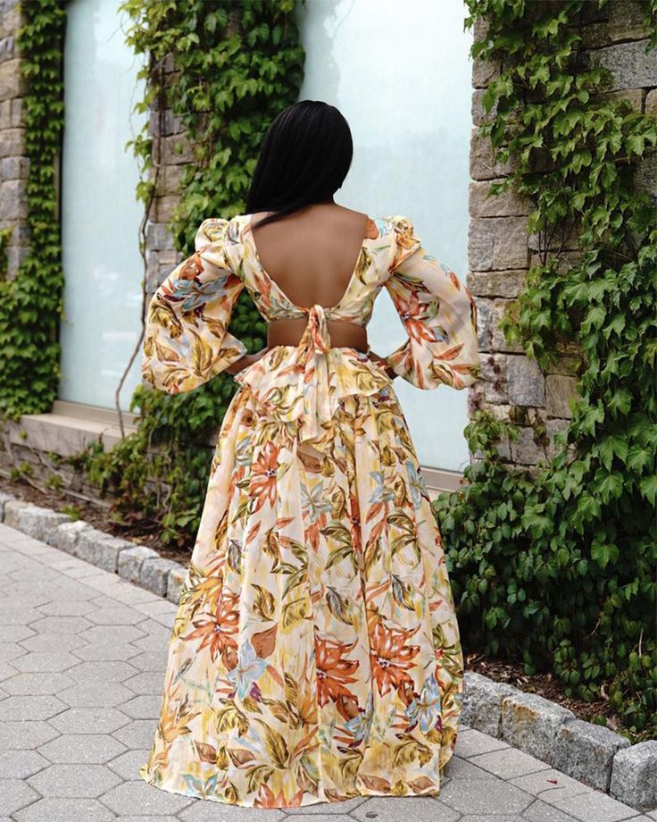 DETAILS 95% Polyester 5% Spandex Great stretch Deep v-neck Puff sleeves Self-tie back Size (in) Bust Length S 33.9 58.3 M 35.4 58.7 L 37.0 59.1 XL 38.6 59.4 2XL 40.2 59.8 Summer Maxi Dress With Gathered Lantern Sleeves, Beach Maxi Dress With Puff Sleeves, Fitted Puff Sleeve Maxi Dress For Vacation, Fitted Lantern Sleeve Vacation Dresses, Vacation Dresses With Gathered Balloon Sleeves, Vacation Dress With Elastic Sleeves, Fitted Dress With Elastic Sleeves For Vacation, V-neck Puff Sleeve Dress For Brunch, Green Dresses With Elastic Sleeves For Brunch