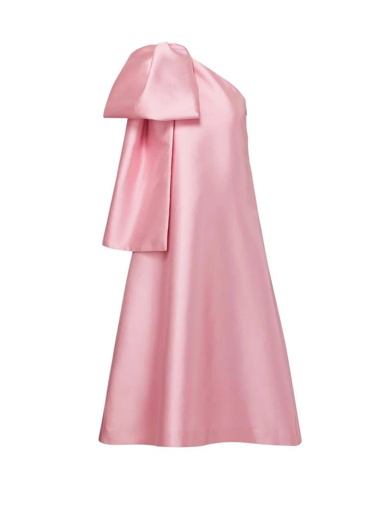 Rita Gown In Blossom Pink | Over The Moon Silk A-line Gown For Formal Occasions, Luxury Silk A-line Evening Dress, Pink Silk A-line Evening Dress, Luxury Silk Dress With Structured Boning, Silk Cocktail Dress With Structured Boning, Cocktail Silk Dress With Boning, Silk A-line Gown For Party, Silk Dress With Structured Boning For Gala, Silk Evening Dress With Structured Boning