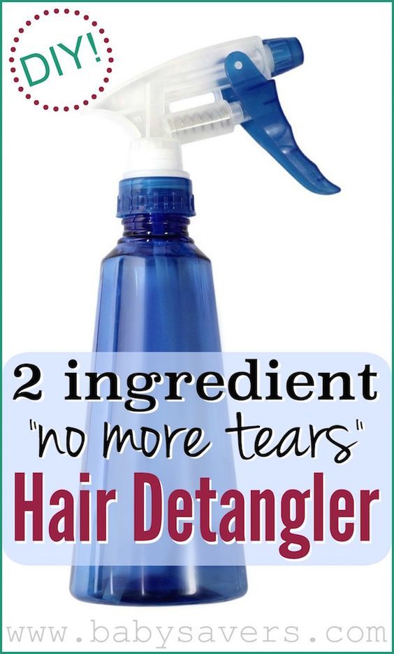 DIY homemade hair detangler. Gentle enough babies, but I use it on my own hair all the time! Homemade Hair Detangler, Diy Hair Detangler Spray, Diy Hair Detangler, Scrub Corpo, Homemade Shampoo, Homemade Hair, Detangler Spray, Diy Sprays, Home Remedies For Hair