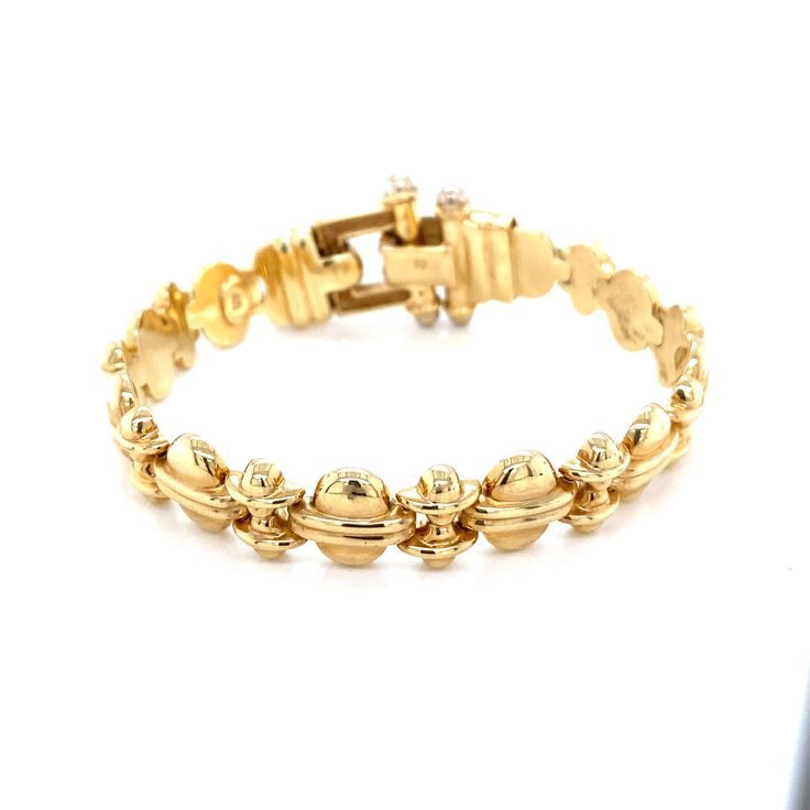 Vintage by Laurie Geller 14k yellow gold 25g In store now and available to ship within 1-2 business days It's Your Birthday, Link Bracelets, In Store, Yellow Gold, Bracelet, Yellow, Gold