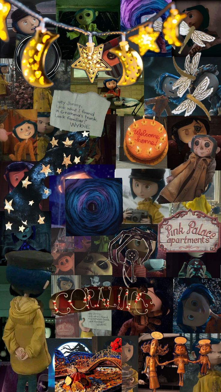 a collage of pictures with many different things on them