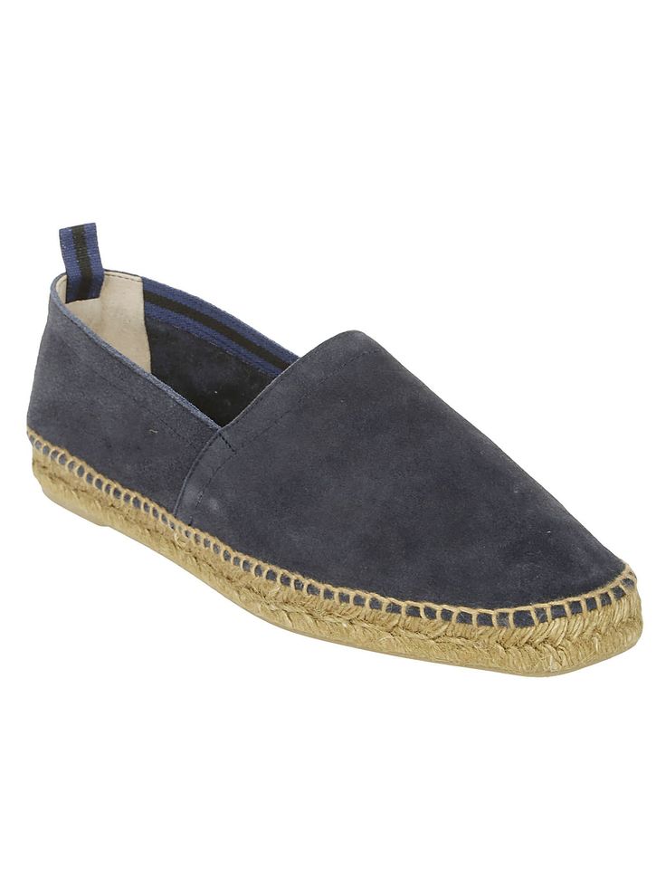 Castaner espadrilles in suede leather with no slip straw sole. Composition: 100% Cow Leather Suede Slip-on Espadrilles With Textured Sole, Suede Slip-on Espadrilles With Leather Sole, Suede Espadrilles With Textured Sole, Slip-on Espadrilles With Stitched Sole, Suede Espadrilles With Contrast Sole And Round Toe, Leather Espadrilles With Suede Lining And Round Toe, Suede Espadrilles With Woven Sole And Closed Toe, Casual Suede Espadrilles With Contrast Sole, Closed Toe Suede Espadrilles With Leather Sole