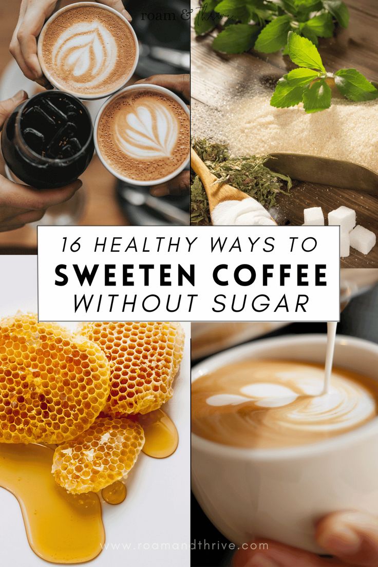 Healthy Syrups For Coffee, Natural Coffee Creamer Healthy, How To Drink Coffee Healthy, Healthy Syrup For Coffee, Healthy Sweet Coffee, Prediabetic Coffee, Healthy Coffee Flavoring, Healthier Coffee Options, Healthy Coffee Creamer Alternative