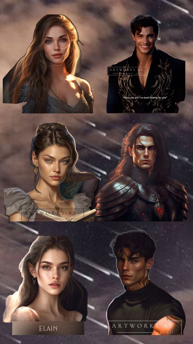 the many faces of game of thrones characters in different stages of their life, from male to female