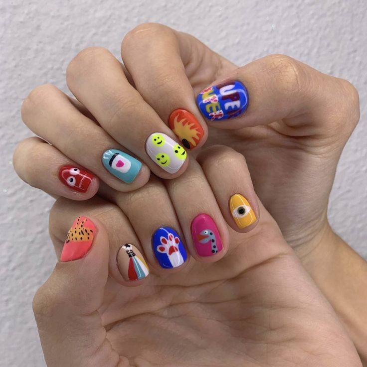 Funky Nail Designs, Minimal Nails Art, Mens Nails, Hippie Nails, Beauty Nails Design, Cute Nail Art Designs, Minimal Nails, Pretty Nail Designs, Nails Desing