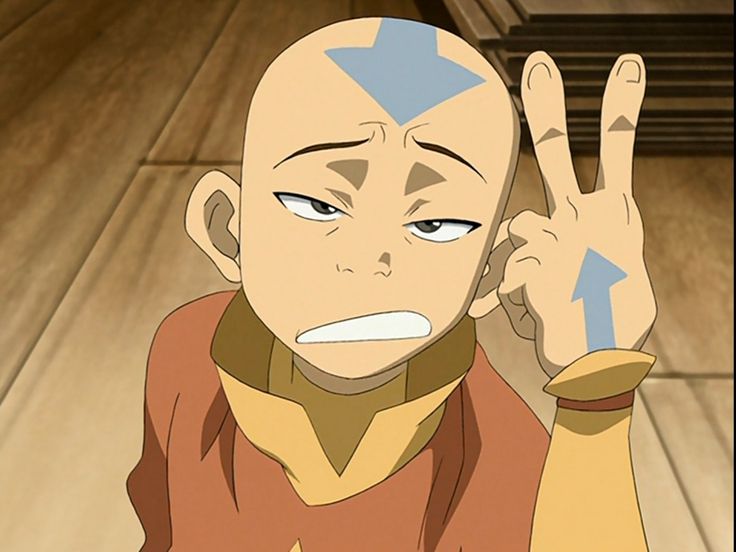 a cartoon character making the vulcan sign with his hand