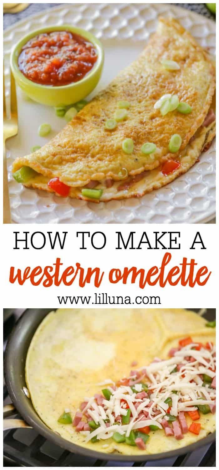 how to make a western omelette