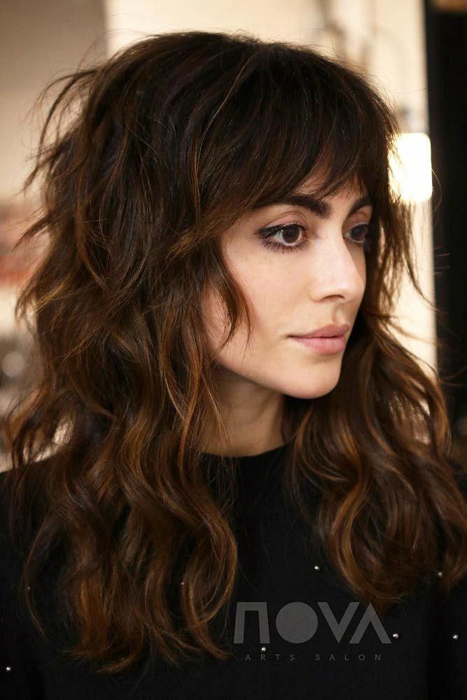 Modern Shag Haircut, Long Shag Haircut, Long Shag, Long Face Hairstyles, Shag Hairstyles, Shag Haircut, Long Hair With Bangs, Long Layered Hair, Long Wavy Hair