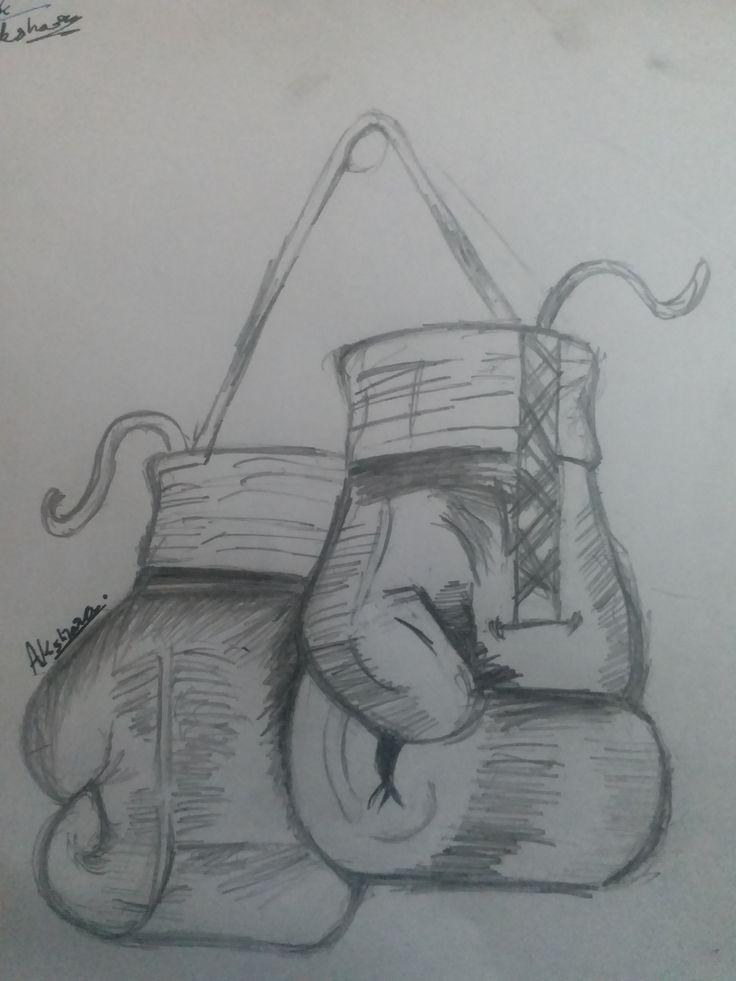 a pencil drawing of a hand holding a bag