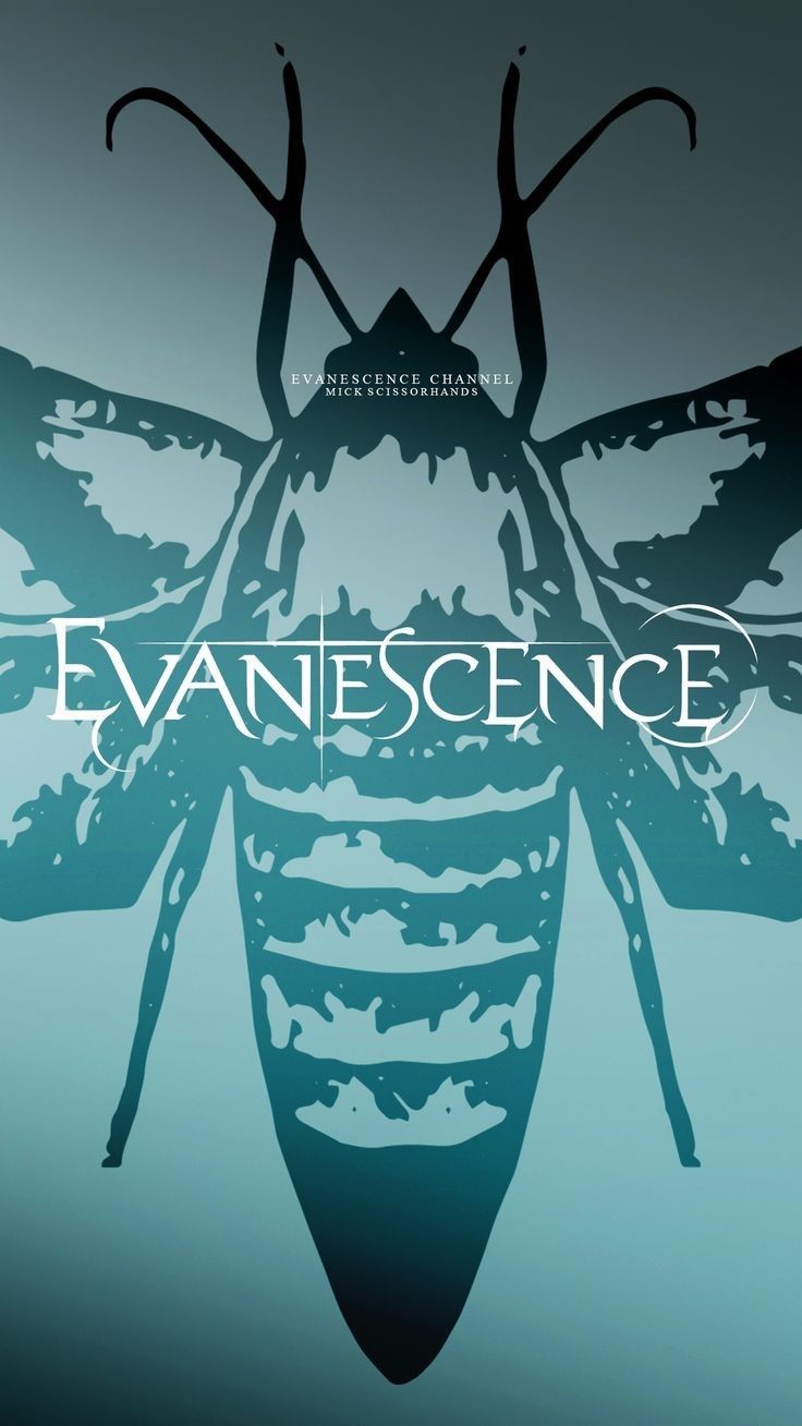 an insect with the words evanesence on it