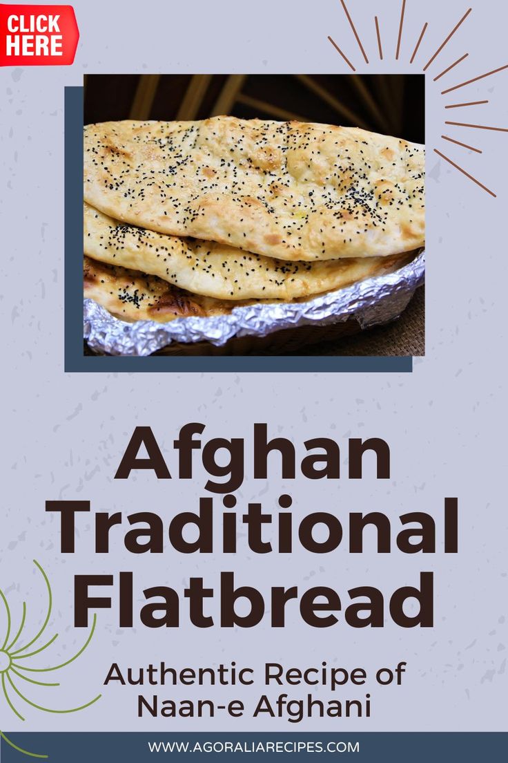 the cover of afghan traditional flatbread