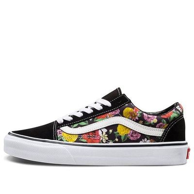 The Vans Old Skool 'Lux Floral' sneaker is a classic updated with a fresh twist. The graphic floral print paneled into the canvas and suede upper catches the eye, while the white sidestripe adds a touch of distinction. This shoe is perfect for those who want to stand out from the crowd. (SNKR/Unisex) Casual Low-top Floral Print Sneakers, Vans Casual Sneakers With Graphic Print, Floral Print High-top Sneakers For Streetwear, Trendy Floral Print Sneakers For Spring, Vans Low-top Sneakers With Graphic Print, Vans Sneakers With Graphic Print And Round Toe, Sporty Floral Print Sneakers With Round Toe, Spring Skateboarding Sneakers, Casual Sneakers With Graphic Print For Spring