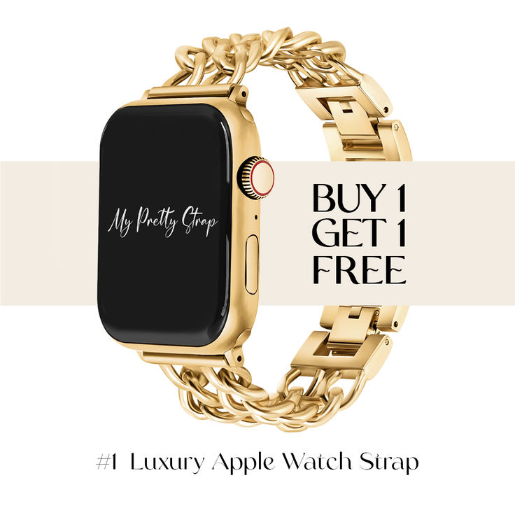 ✨Glow up your Apple Watch Strap Buy 1 Get 1 Free at prettystraps.com Instagram Family, Bogo Sale, Buy 1 Get 1 Free, Double Chain, Apple Watch Strap, Buy 1 Get 1, Lifestyle Shop, Apple Watch Series, Travel Case