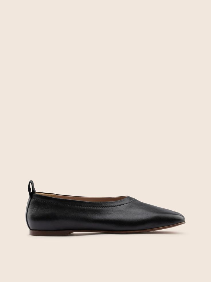 Maguire Velada Leather Ballet Flats - Black Montecatini Terme, High Arches, Black Ballerina, Led Fashion, Black Ballet Flats, Womens Ballet Flats, Leather Ballet Flats, Easy To Love, You've Been