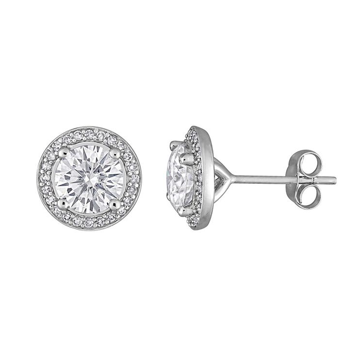 Treat yourself to beautiful style with these Stella Grace diamond earrings. Treat yourself to beautiful style with these Stella Grace diamond earrings. EARRING DETAILS Length: 5.6 mm Backings: post Metal: 14k white gold Finish: polished Packaging: boxed DIAMOND DETAILS Total weight: 1/5 ct. Shape: round Color grade: GHI Setting: prong STONE DETAILS Gemstone type: lab created moissanite Shape: round Color: white Setting: pave Diamond weights are approximate. Diamond total weights may vary between Post Metal, Color Grading, Beautiful Style, Pave Diamonds, Jewelry Earrings Studs, Gold Finish, Belly Button Rings, Diamond Earrings, Jewelry Watches