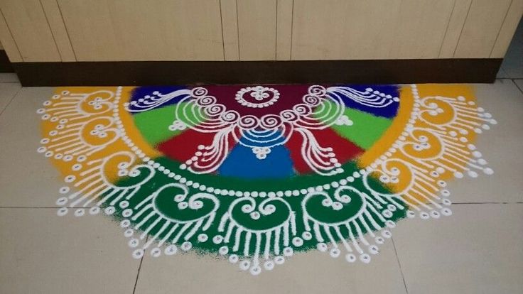 50+ Best Free Hand Simple Rangoli Designs for Diwali Rangoli Inspiration, Simple Rangoli Designs For Diwali, Sanskar Bharti Rangoli, Sanskar Bharti Rangoli Designs, Border Kolam, Rangoli Designs For Diwali, Simple Rangoli Designs, Easy Rangoli Designs Videos, Rangoli Designs Simple Diwali