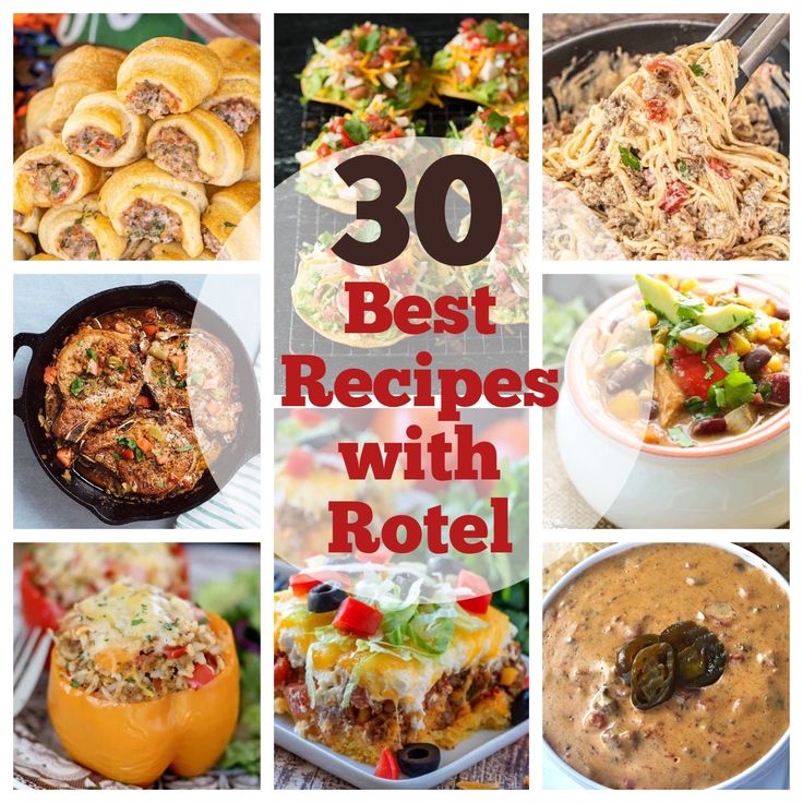 the top 30 best recipes with rotel