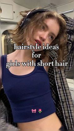 Short Grunge Hair, Hair Inspiration Short, Hairdos For Short Hair, Short Hair Tutorial, Hair Stylies, Penteado Cabelo Curto, Cute Hairstyles For Short Hair, Short Hair Haircuts, Girl Short Hair