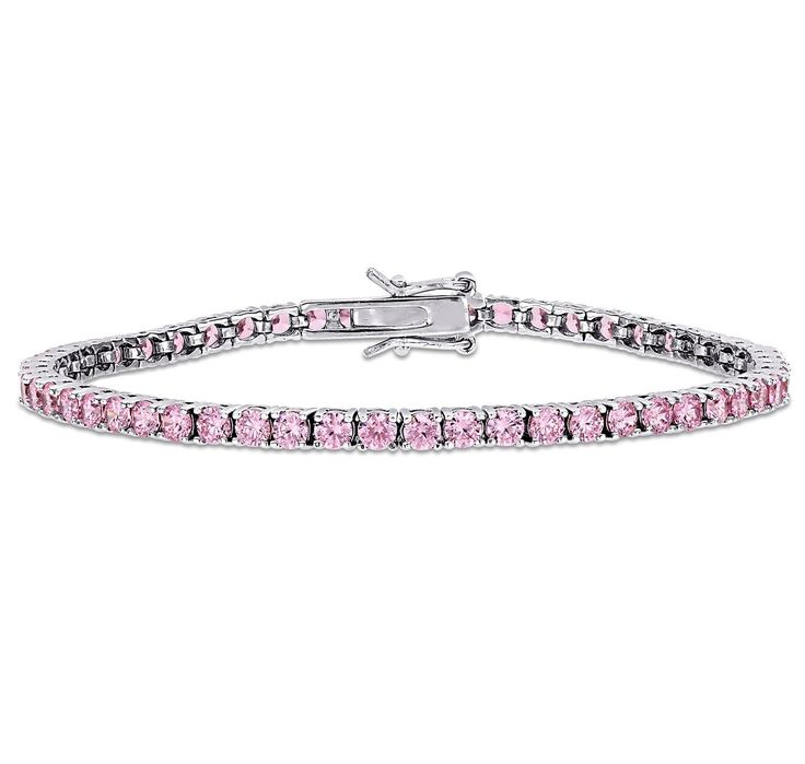 Material: 18k White Gold Plating over Brass Encrusted in Pink AAA Cubic Zirconia Stones Bracelet Thickness: 4mm Color: Silver All Items are Final Sale Shipping Info: Processing time: 1-2 business days U.S. Orders take approx. 3-5 Days to Arrive Icy Pink, Pink Tennis, Ice Princess, Tennis Bracelet, Stone Bracelet, Gold Plating, Revenge, Rope Bracelet, Diamond Bracelet