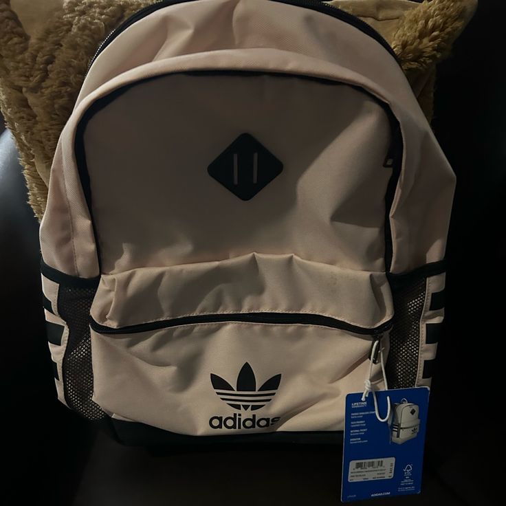 Brand New Pink And Black Adidas Backpack Adidas Back To School Rectangular Bag, Adidas Pink Backpack For Daily Use, Pink Adidas Backpack For Daily Use, Adidas Pink Bags For Everyday Use, Adidas Rectangular Backpack For Daily Use, Adidas Bags For Daily Use And Back To School, Pink Adidas Travel Backpack, Adidas Everyday Bags For Back To School, Adidas Rectangular School Bags