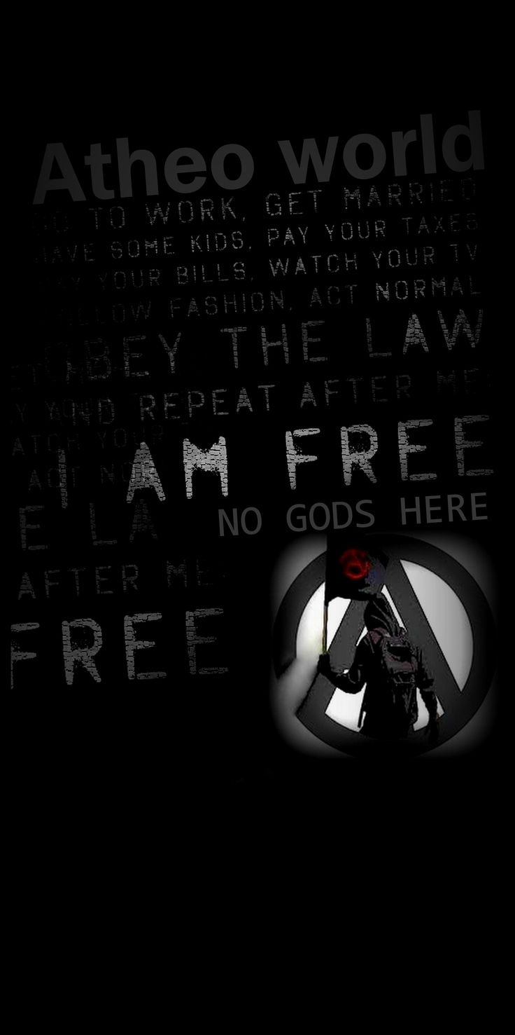 a man standing in front of a black background with words all over him and the word free on it