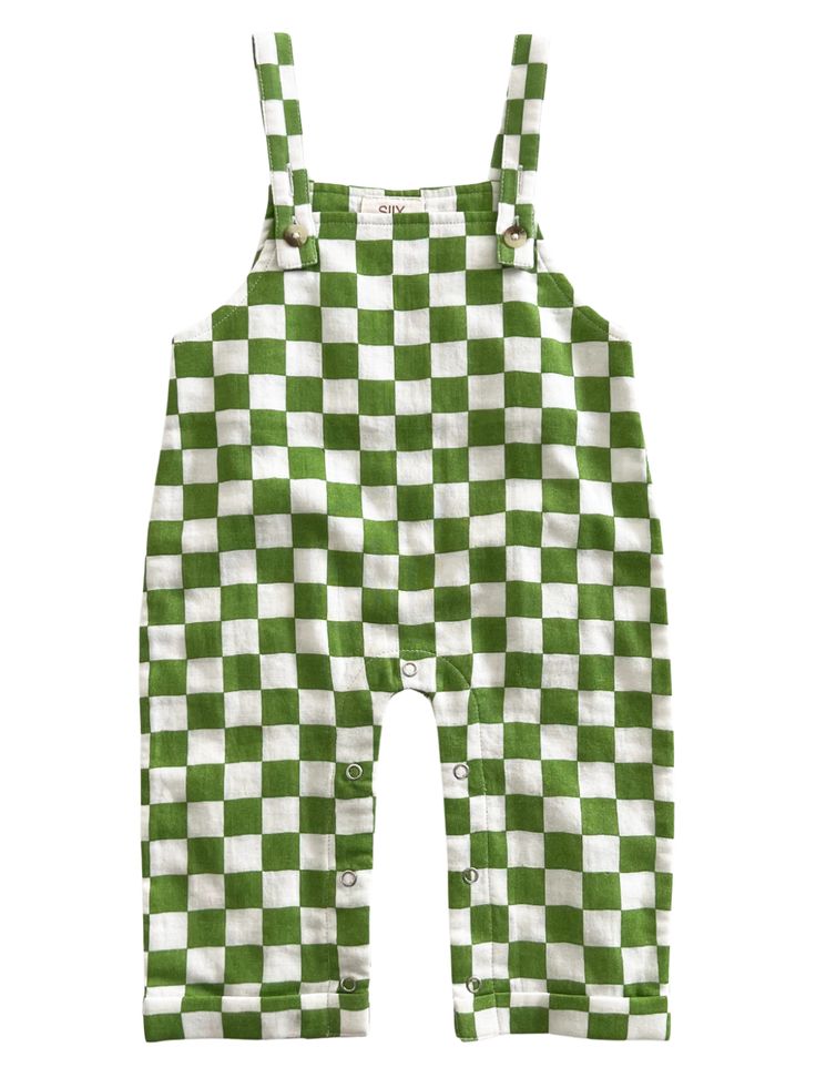 Lime Checkerboard / Organic Phoenix Overall Get Taller, Unisex Clothes, Baby Unisex, Button Holes, Unisex Baby Clothes, Baby Things, Future Kids, Baby Clothing, Summer Days