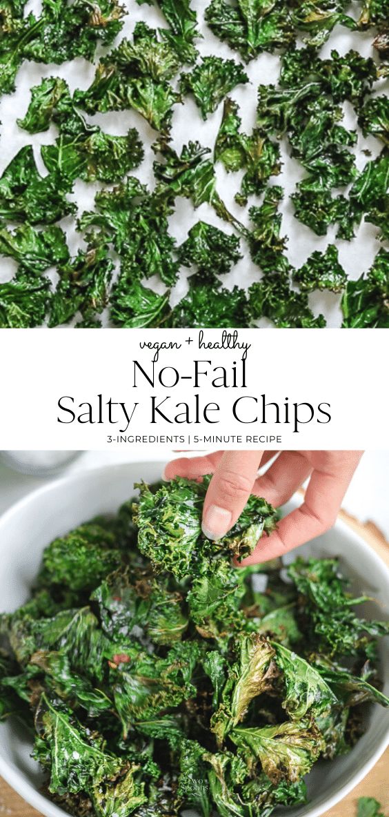 a white bowl filled with cooked kale chips