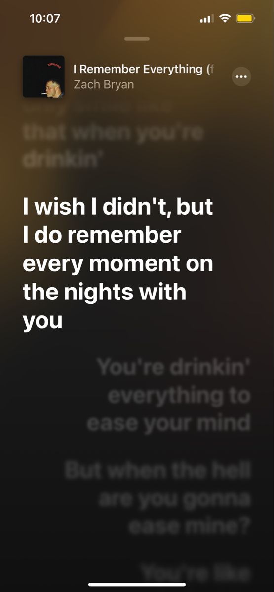 an iphone screen with the text i wish i didn't, but i do remember every moment on the nights with you