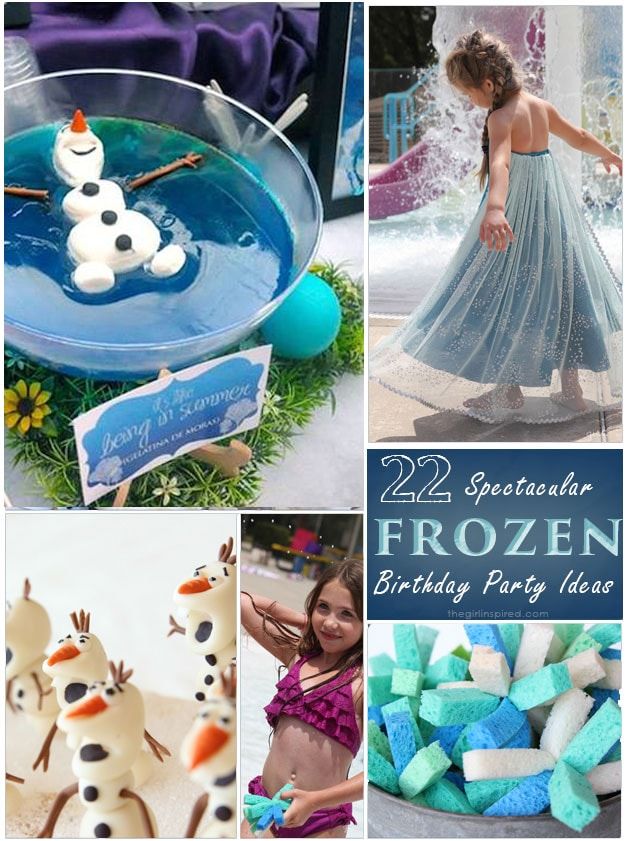 Schnee Party, Frozen Birthday Party Ideas, Olaf Birthday, Frozen Bday Party, Birthday Party Ideas For Kids, Disney Frozen Party, Fest Temaer, Party Ideas For Kids, Frozen Themed Birthday Party