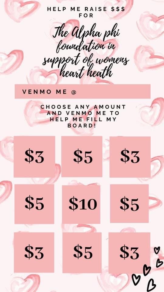 valentine's day sale flyer with hearts on the front and back, including $ 5 00