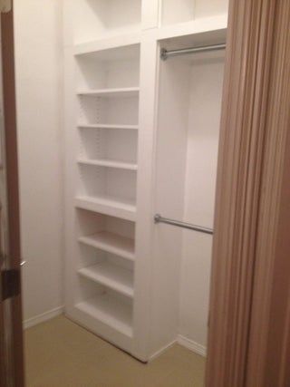 Closet With Hidden Safe Room: 5 Steps (with Pictures) Closet With Hidden Safe, Secret Doors In Houses, Hidden Safe Room, Safe Room Doors, Hidden Door Ideas, Secret Office, Closet Safe, Hidden Closet, Hidden Room