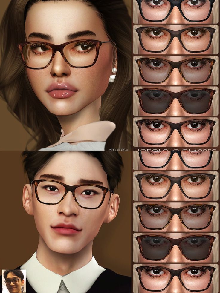 an image of some people with glasses on their faces