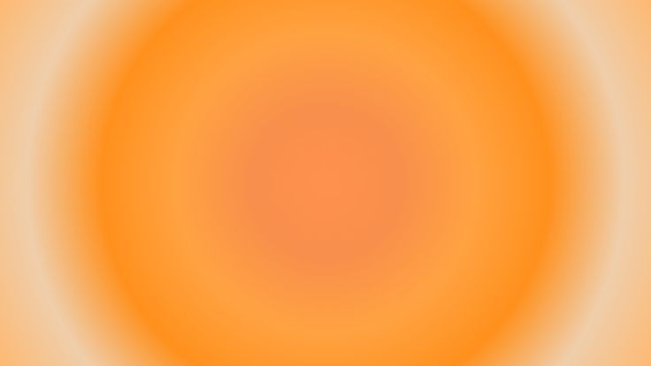 an orange and yellow circular background