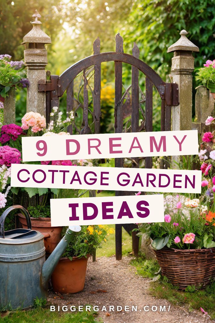 Improve Your Outdoor Area by Enhancing The Charm Of Cottage Gardens With These 9 Ideas. Cottage Garden Fencing, Cottage Garden Curb Appeal, Garden Near House, Yard Structures, Arts And Crafts Garden Design Inspiration, Cottage Garden Hedge, Cottage Garden Ideas Layout, Front Yard Cottage Garden Ideas, Outdoor Corner Landscaping Ideas