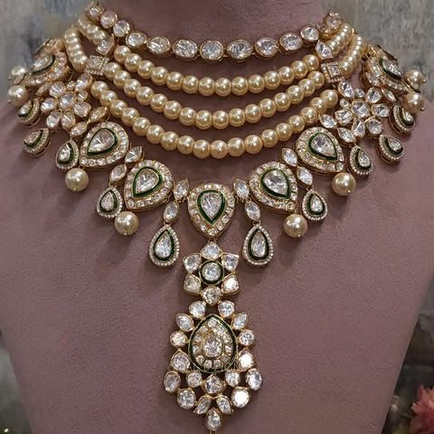 #moissanite #polki #jhumka #polkiearings #jhankar #handmade  #bridal #bridejewellery #weddingjewellery #jewelry #trending #uniqueearings  #occasionwear #semiprecious #stones #silver #royallook #partywear Polki Bridal Jewellery, Polki Jewellery Brides, Jadau Sets, Jewellery Stones, Bridal Jewellry, Beautiful Wedding Jewelry, Desi Jewelry, Polki Sets, Bridal Jewelry Sets Brides