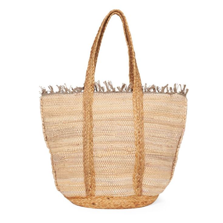 Included: one tote bag Sizing: 18.5"W x 14.5"H x 10.5"D Stunning artisan handbag, this spacious bag can carry it all! Woven tapestry with mixed materials, ornate handles, and zippered interior pocket. Perfect for a day by the pool! Natural Color Tote Satchel With Rolled Handles, Bohemian Bag With Braided Handles For Shopping, Bohemian Bags With Braided Handles For Shopping, Beige Basket Shoulder Bag With Top Carry Handle, Natural Tote Satchel With Rolled Handles, Natural Satchel Tote With Rolled Handles, Beige Basket Bag With Top Carry Handle, Natural Color Straw Tote Bag For Errands, Canvas Tote Shoulder Bag With Braided Handles