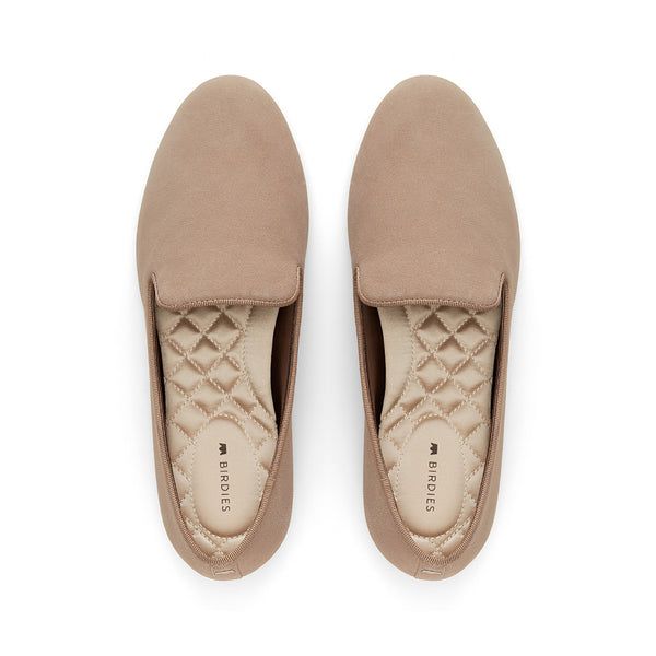 Birdies Shoes, Work Shoes Women, Women Crafts, Suede Flats, Comfortable Flats, Starling, Tan Suede, Flats Top, Work Shoes