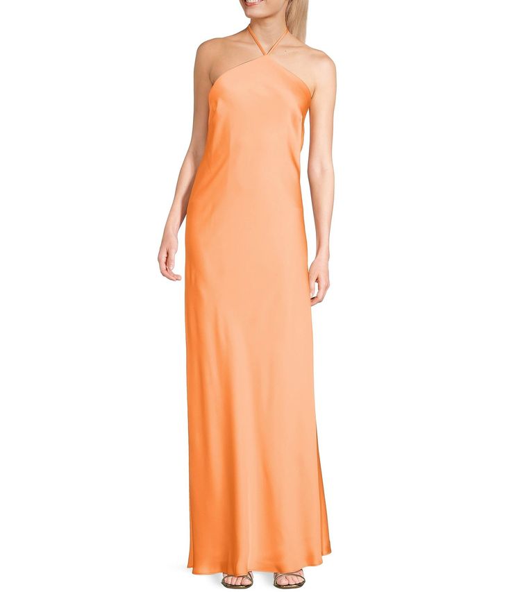 Shop for Morgan & Co. Satin Halter Neck Long Dress at Dillard's. Visit Dillard's to find clothing, accessories, shoes, cosmetics & more. The Style of Your Life. Fitted Silk Sleeveless Halter Dress, Formal Stretch Sleeveless Slip Dress, Chic Sleeveless Elastane Maxi Dress, Sleeveless Elastane Slip Dress For Summer, Sleeveless Stretch Silk Dress, Sleeveless Elastane Slip Dress, Elegant Sleeveless Stretch Slip Dress, Elegant Sleeveless Elastane Halter Dress, Elegant Stretch Sleeveless Slip Dress