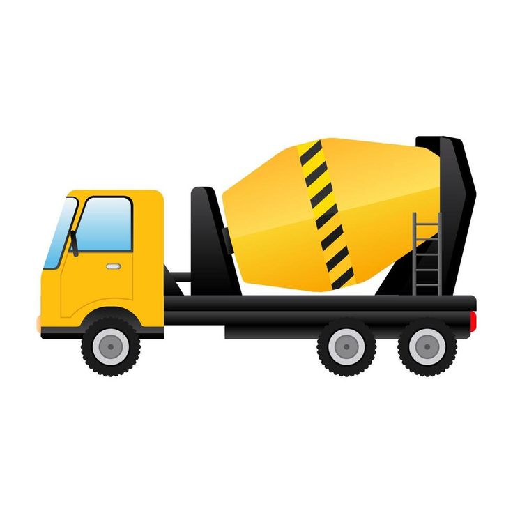 a yellow dump truck with a ladder on the back