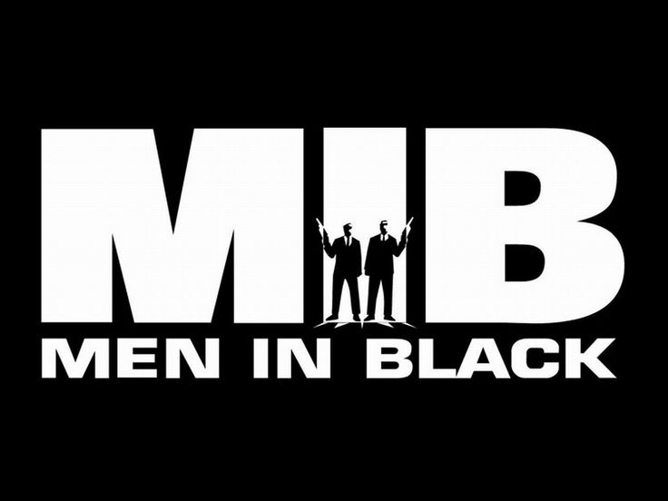 the logo for men in black