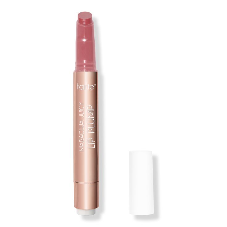 Maracuja Juicy Lip Plumping Gloss - BenefitsCushion Comfort XL Complex for a juicy, plumping effectPump it to plump it!Smooths the look of lip lines for a soft, pillowy poutGorgeous & non-sticky feeling stained-glass shineVegan & cruelty-freeHyaluronic acid & 10+ superfruits moisturizeFeaturesGlossy plump finish** 100% saw immediate hydration*100% saw more plump lipsVegan**based on a clinical panel study of 30 subjects after 10 minutes*based on a clinical panel study of 30 subjectsDermatologist- Maracuja Juicy Lip Plump, Tarte Maracuja Juicy Lip, Lip Plumping Gloss, Tarte Lip, Maracuja Oil, Lip Plumping, Juicy Lips, Natural Preservatives, Dior Addict