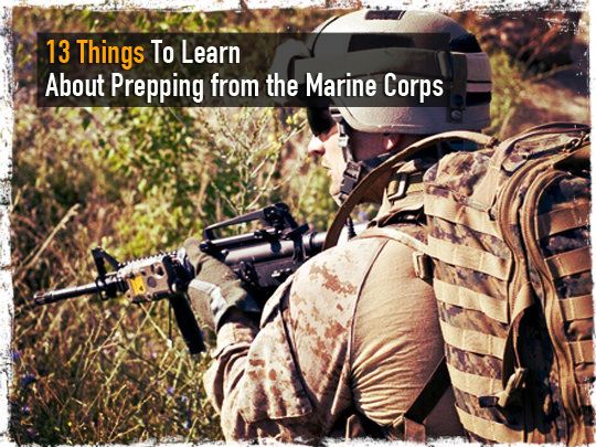 13 Things To Learn About Prepping From The Marine Corps | Prepping is a unique world because it’s filled with people heavy on theory but light on practical experience. And few of the folks with practical experience have actually put their skills to the test in an actual crisis. It’s one thing to store food, train with a firearm, and practice primitive skills in today’s society, but it’s an entirely different thing when your life is on the line. | #preparedness #military Things To Learn About, Shtf Survival, Things To Learn, Doomsday Prepping, Emergency Preparation, Emergency Plan, Living Off The Land, Homestead Survival, Us Soldiers