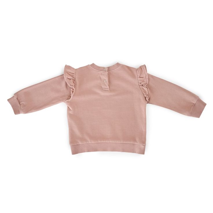 Rediscover our classic French Terry Sweatshirt for baby, with a signature ruffle sleeve. Available in three soft hues with ribbed trim and back snaps for easy on-and-offs, we love it ‘pehr’-ed with our French Terry Harem Pants or Essential Legging for a complete set! Made in 100% organic French Terry cotton, each piece of this collection is garment dyed for a vintage washed look and has the softest hand-feel. Organic Cotton & Dyes Ethically Made Toddler Hat, Bottom Clothes, Baby Soft, Toddler Outfits, French Terry, Outfit Sets, Love It, Harem Pants, Dress Shop