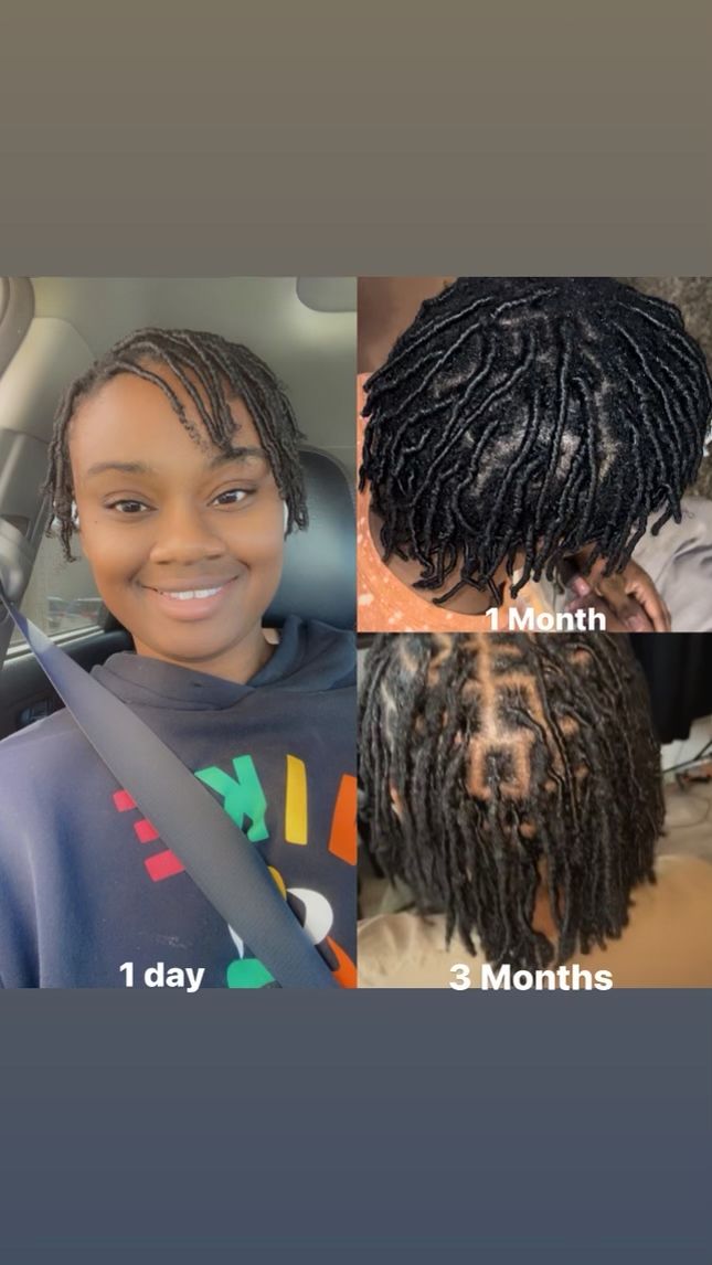 3 Month Locs, 3 Month Loc Journey, 3 Month Old, Loc Journey, Hairstyle Ideas, Locs, 3 Months, Hair Styles