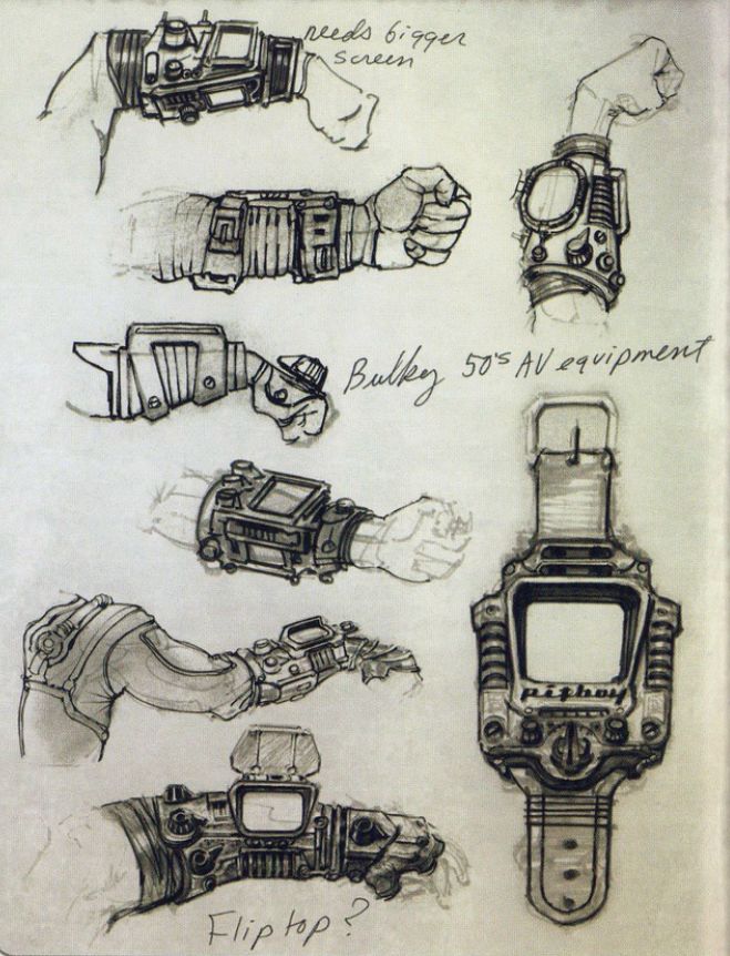 sketches of wrist and wristwatchs from the movie star wars